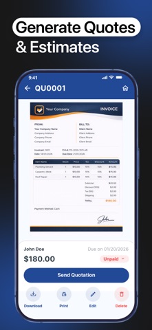 Invoice Maker: Estimate Appㅤ screenshot