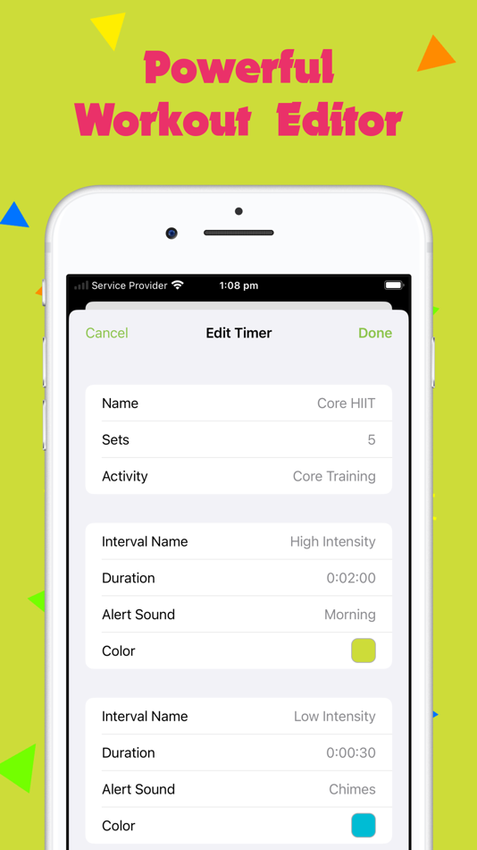 #3. Workout Timer App - Push! (iOS) โดย: Foobar Creative