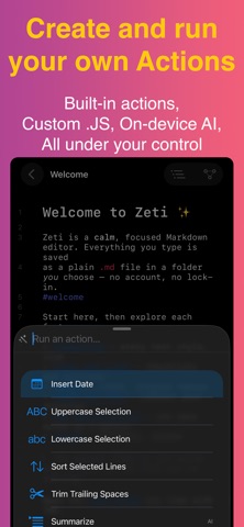 Zeti Editor Screenshot 5 of 9
