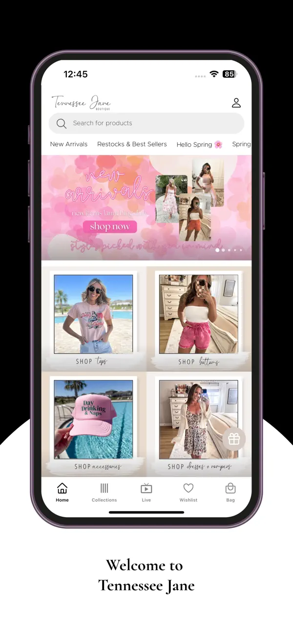 Screenshot #1 pour Tennessee Jane Boutique