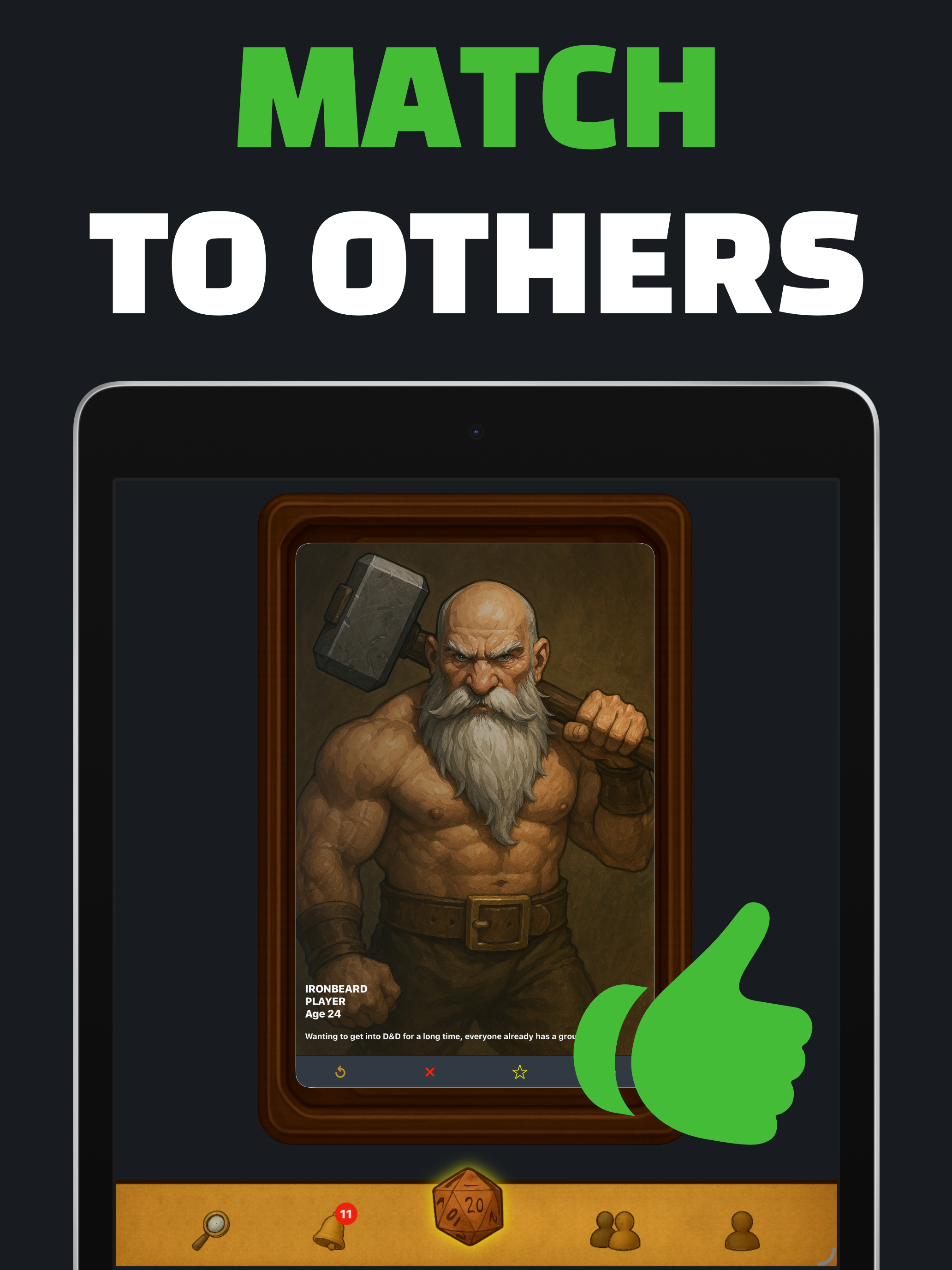 HeroHub: Find DnD Players