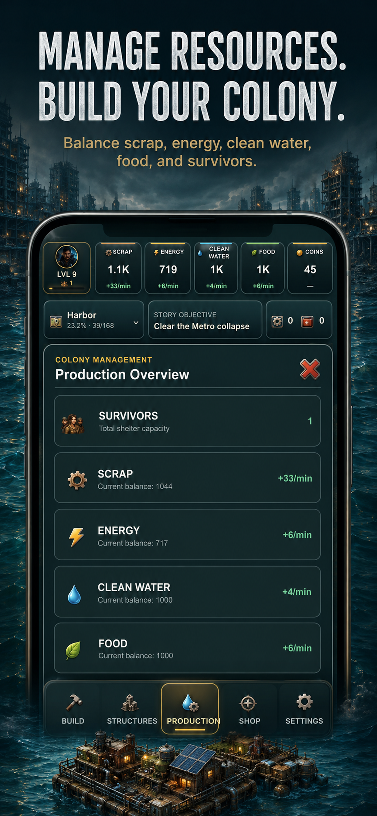 After the Flood: Idle Rebuild screenshot 4