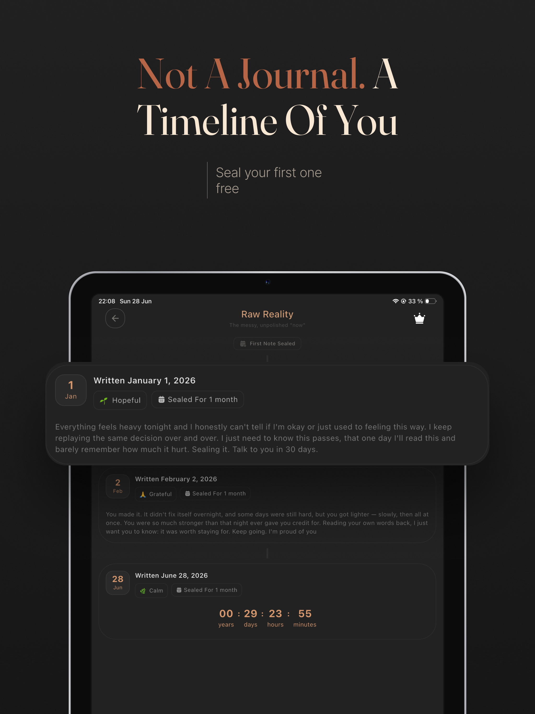 FutureNote: Future Self Note screenshot 12