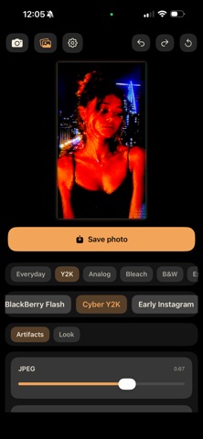 Bleach Bypass Y2K: Filter Lab Screenshot 4 of 5
