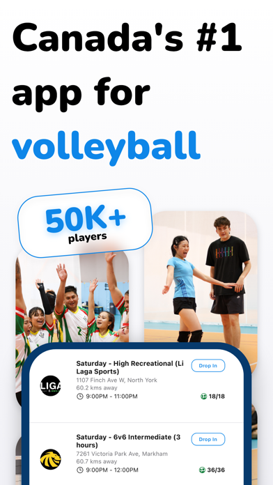 Javelin - Canada Volleyball app screenshot