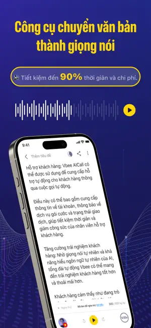 Vbee AIVoice - Text To Speech screenshot 1