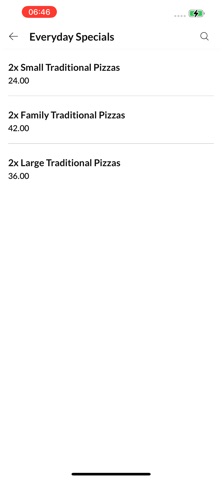 Eastside Pizza & Pasta iPhone screenshot