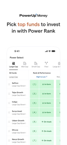 PowerUp Money: Mutual Funds iPhone screenshot 6