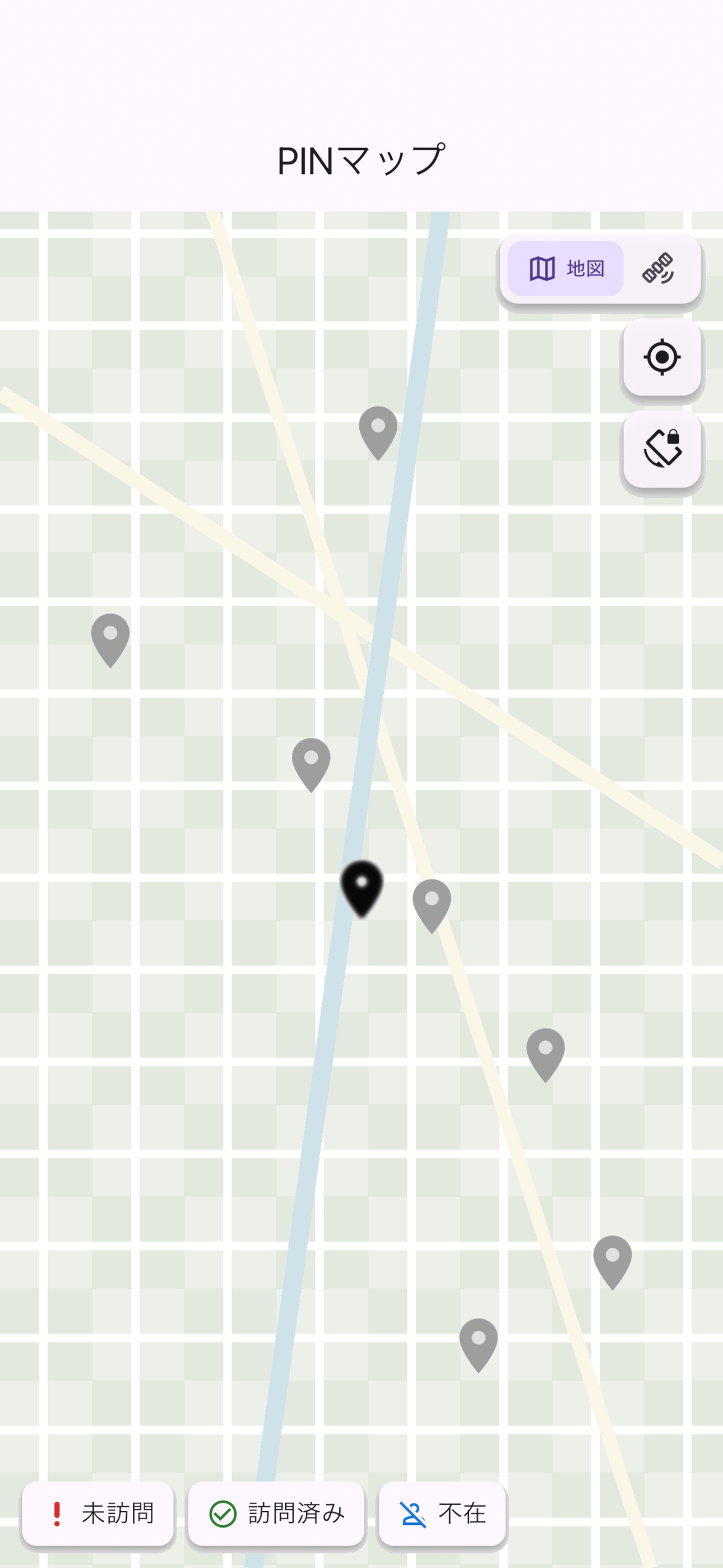 一発ピン - 住所リストを地図に変換 screenshot 3