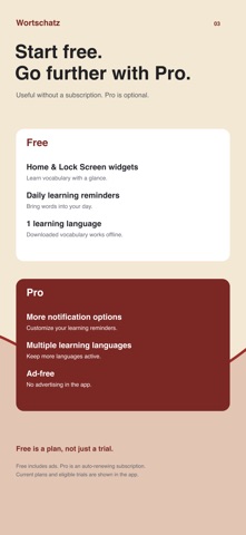 Wortschatz: Learn Languages Screenshot 3 of 3