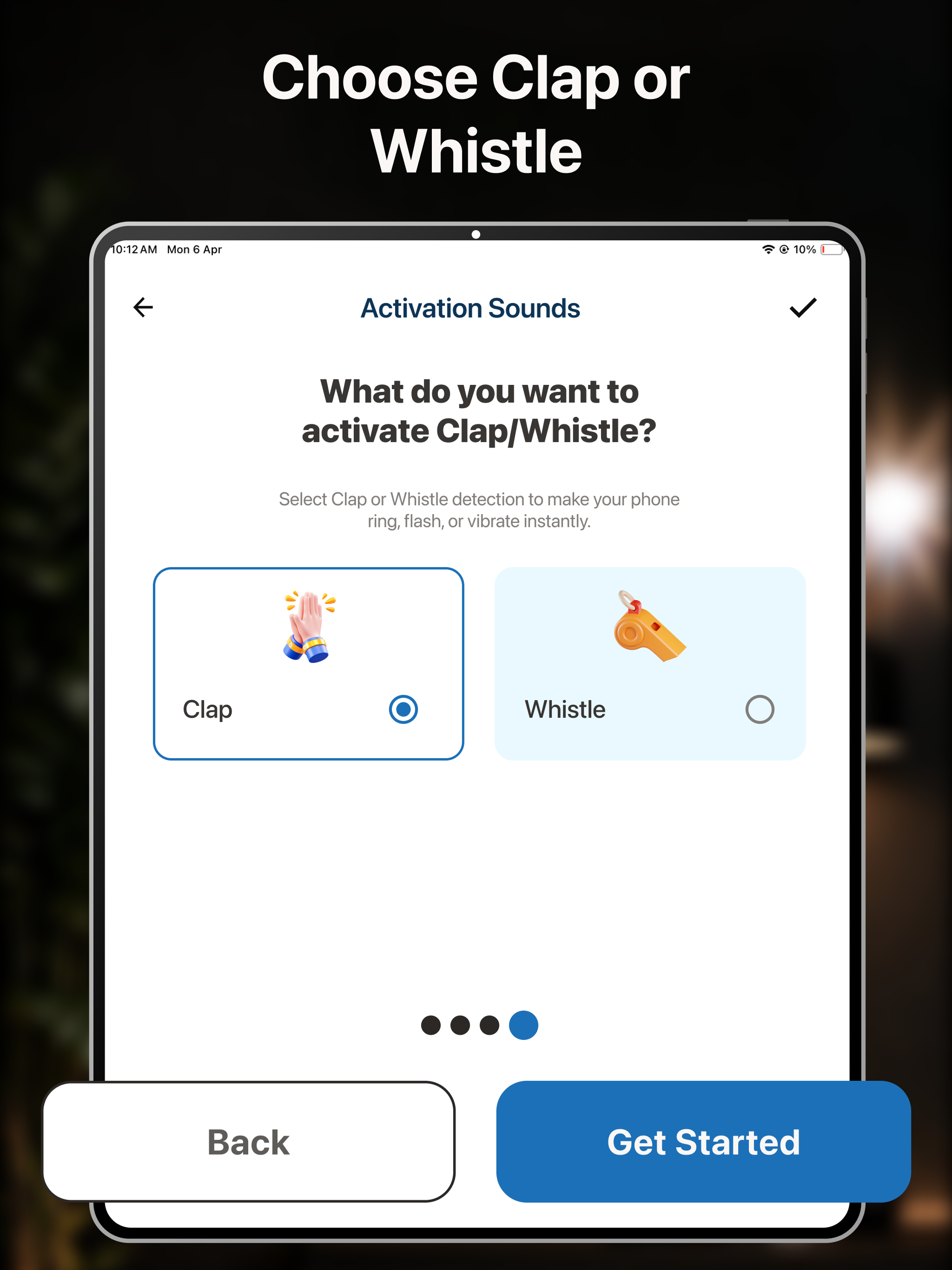 WeClap: Find Phone by Clapping screenshot 13