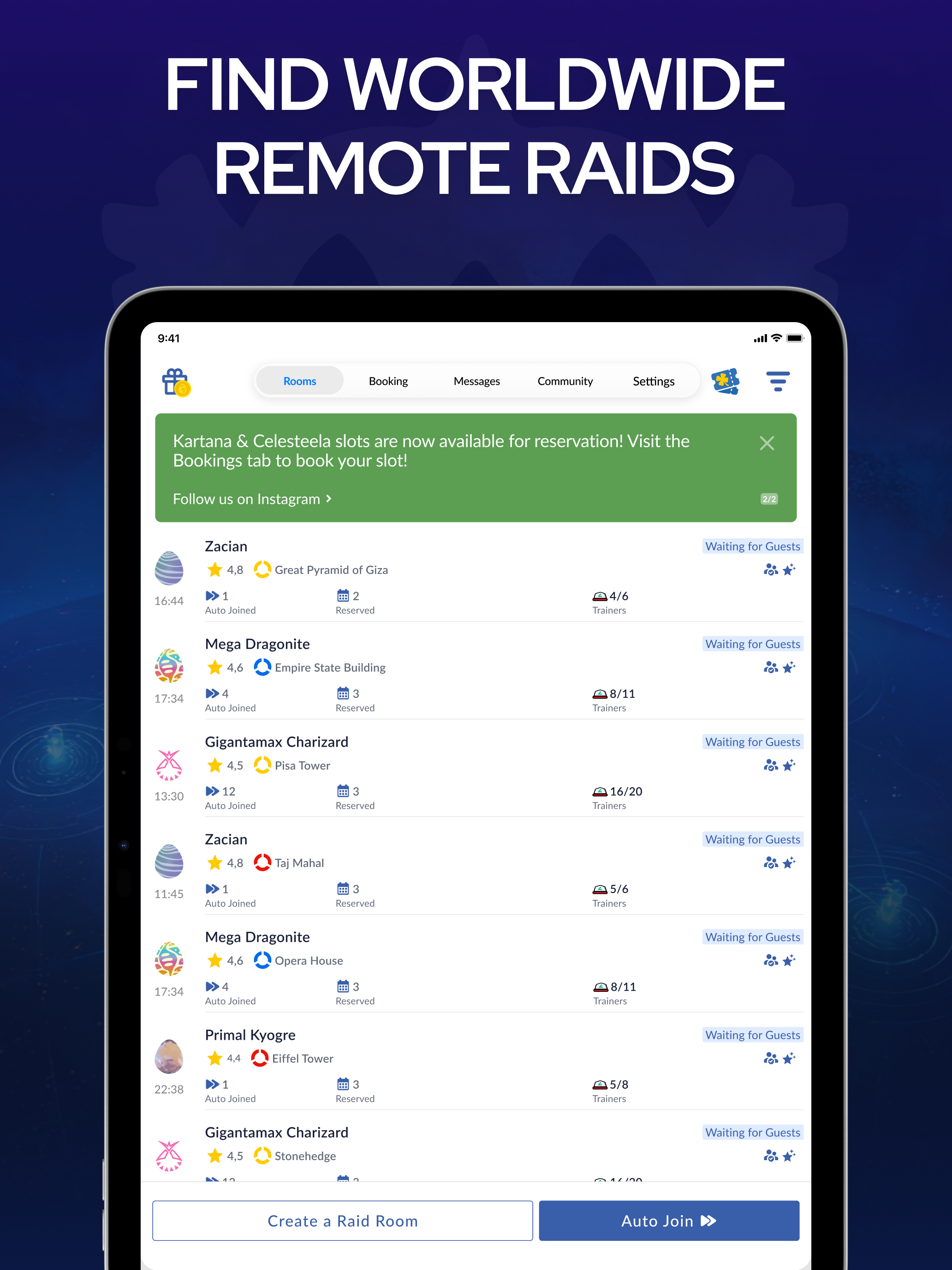 PokeRaid - Raid From Home screenshot 8