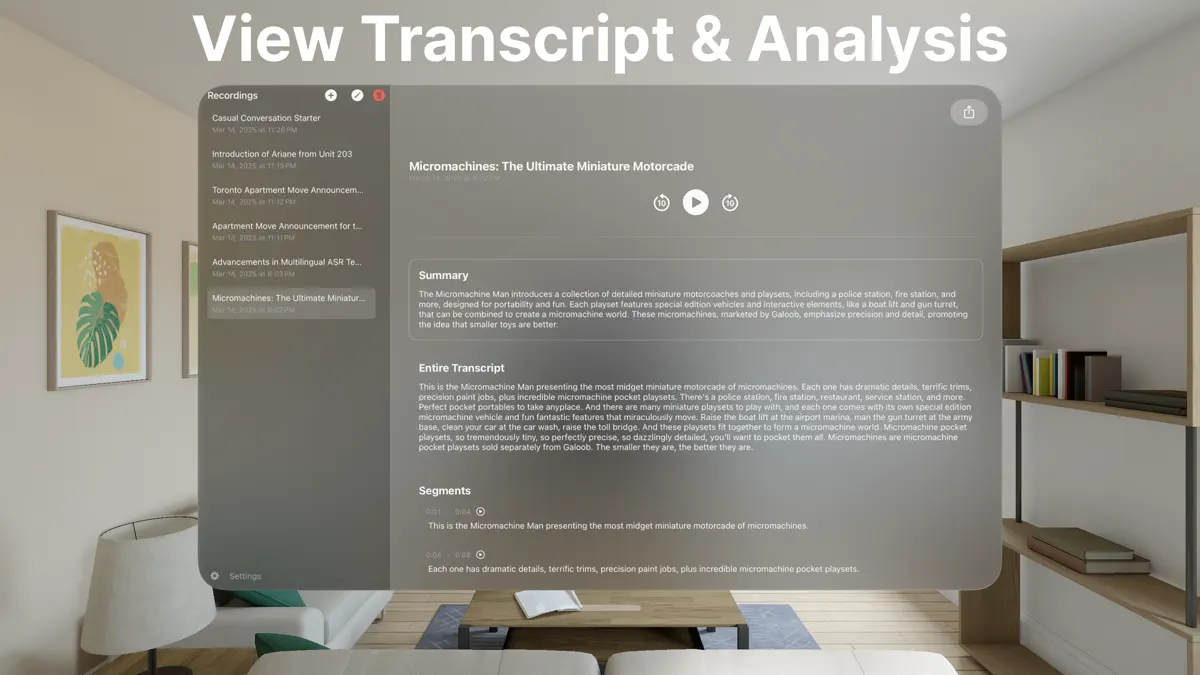 Speech to Text : Whisper AI screenshot 2