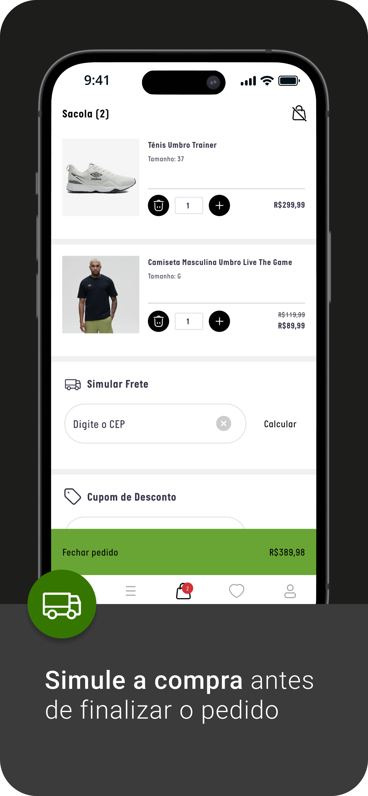 UMBRO screenshot 3