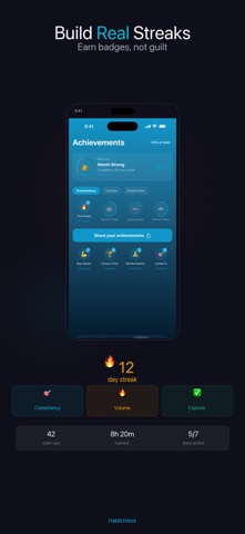 HabitUnlock: Screen Time Screenshot 7 of 10