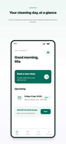GetSetClean app screenshot 2