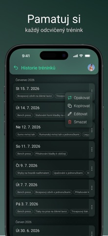 GymLog screenshot