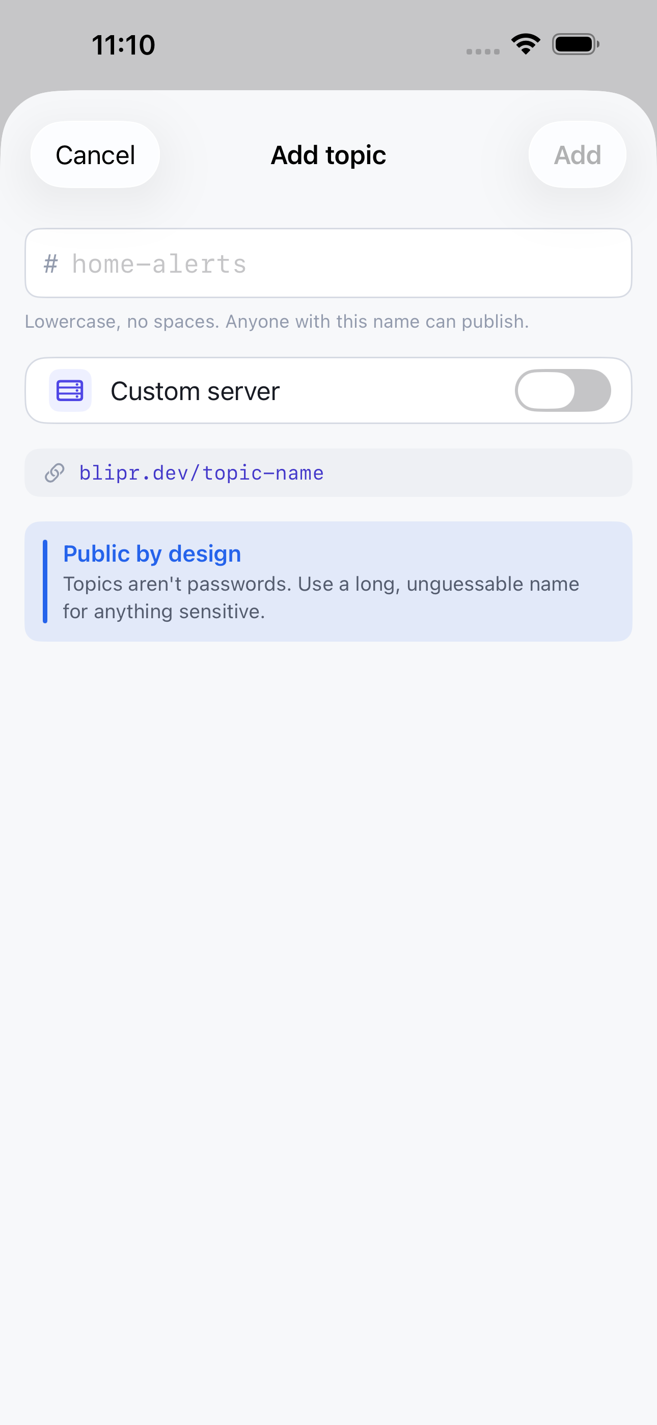 Blipr Notifications screenshot 5