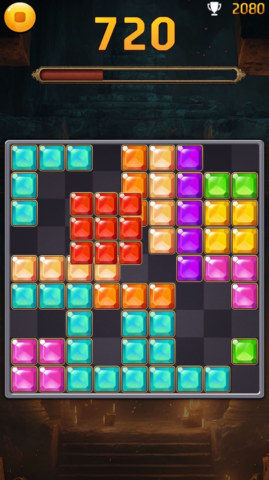 #5. MIRACLE JUWELS - Block quest (iOS) 由: ketchAp-studio