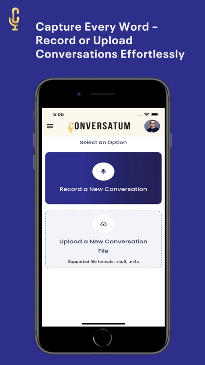 Conversatum - AI Transcription