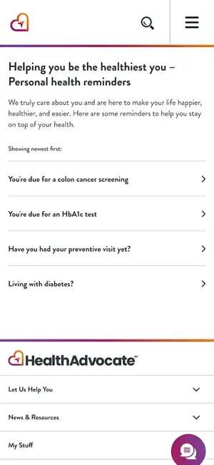 Health Advocate℠ screenshot 3