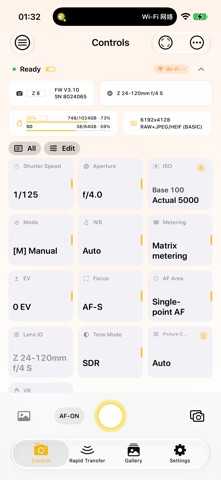 App screenshot