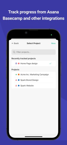 Timenotes Tracker screenshot