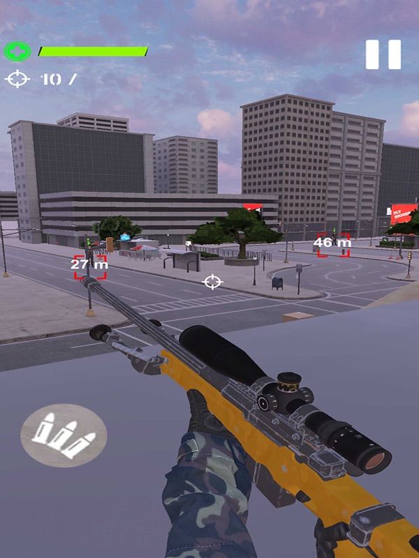 Sniper Battle City Agent Game screenshot 10