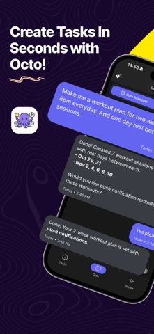 OctoPlan: Daily AI Planner screenshot