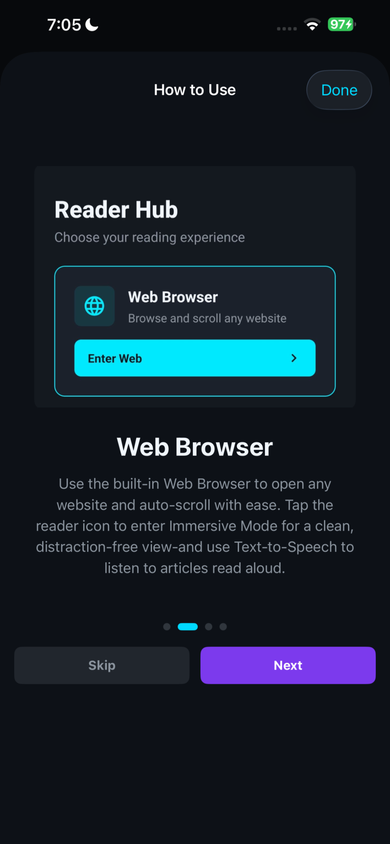Auto Scroll Reader