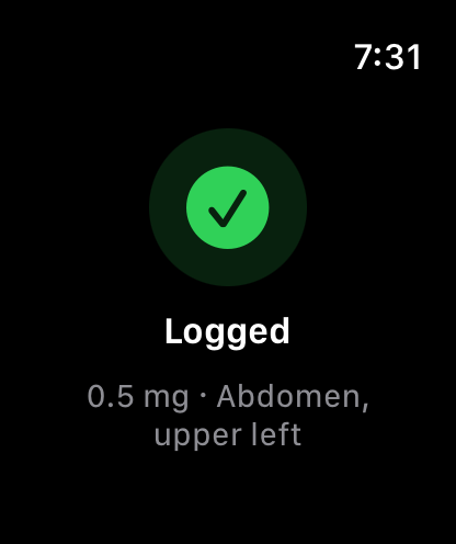 Dial: Ozempic & GLP-1 Tracker screenshot 12