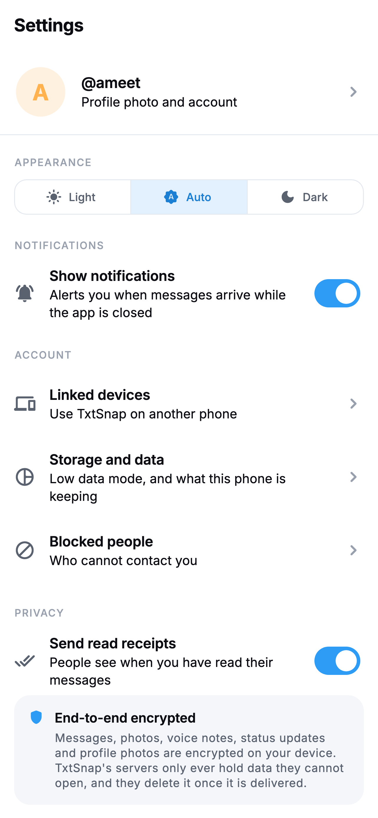 TxT Snap screenshot 5