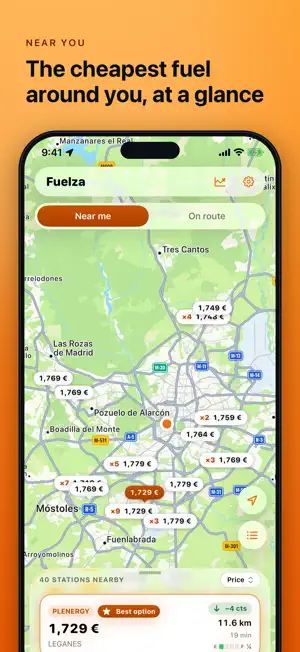 Fuelza screenshot 1