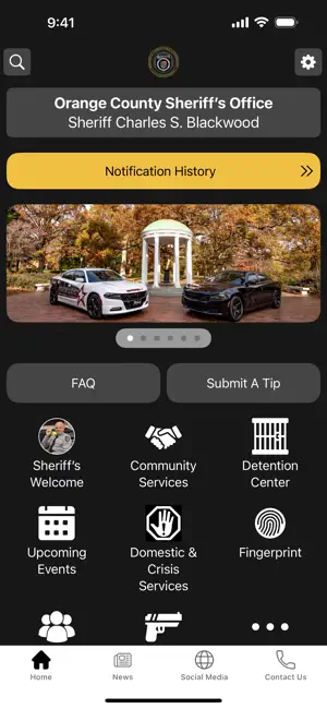 Orange County Sheriff NC screenshot 1
