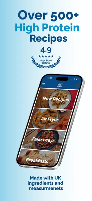 Food For Fitness: Easy Recipes screenshot 1
