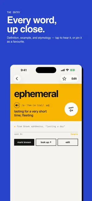 LexWidget: Vocabulary screenshot 2