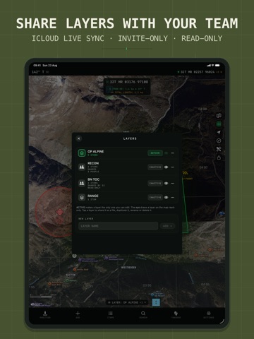 Alpine Quest - Tactical GPS iPad screenshot 10