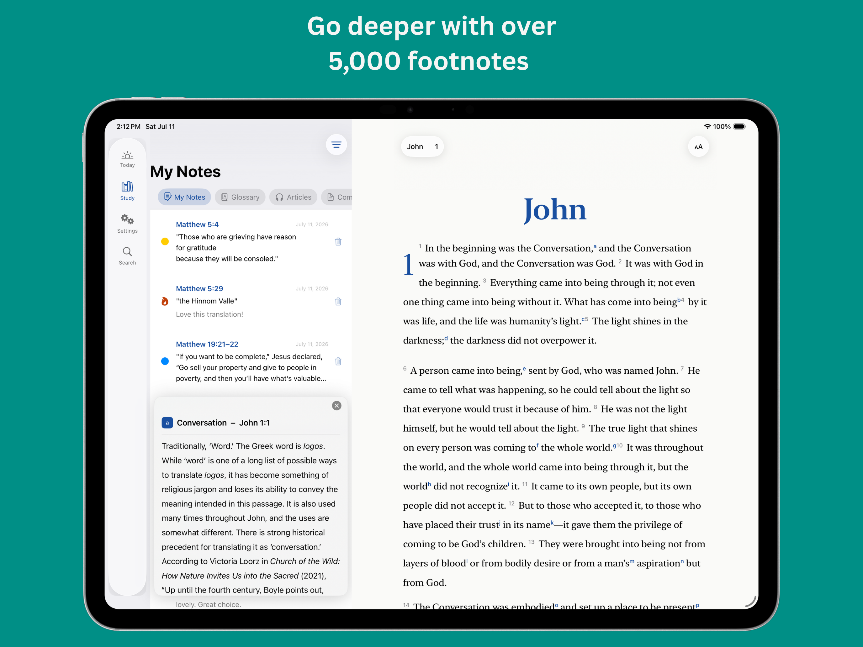 LIT Bible screenshot 7