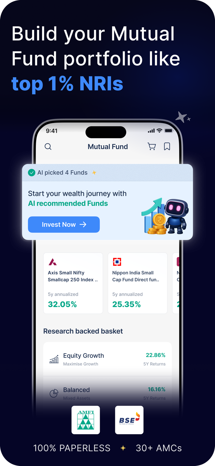 SBNRI: NRI Mutual Fund & Tax screenshot 2