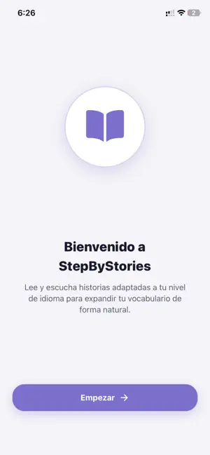 StepByStories screenshot 1
