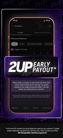 LiveScore Bet: Sports & Casino iPhone screenshot 5