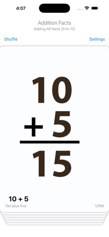 Deck of Addition Cards screenshot 6