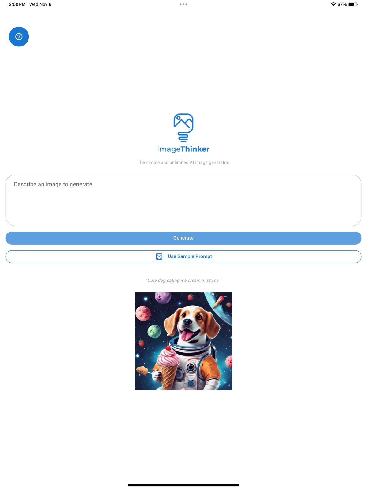 Ai Image Generator- No Paywall ipad screenshot 1