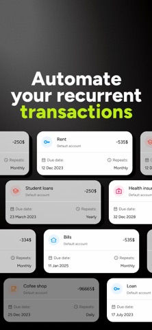 Expenza - Money Tracking Screenshot 6 of 8