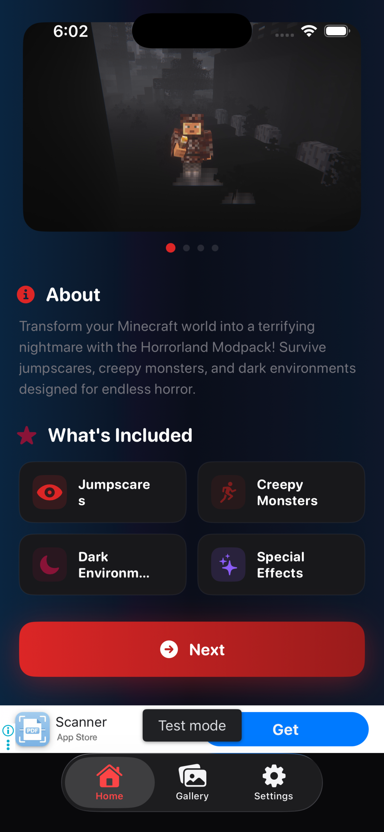 NewHorrorlandAddon screenshot 3