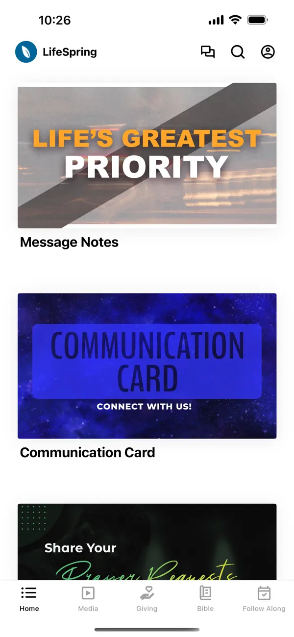 Screenshot #1 pour LifeSpring Church Norman