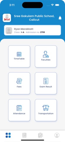 SGPS Parent App screenshot