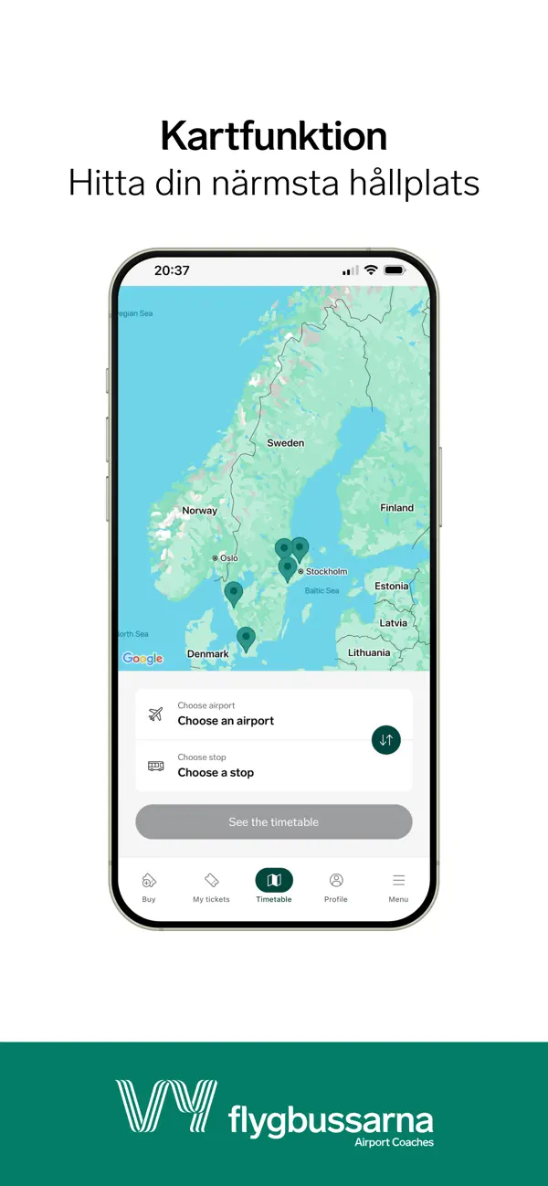 Screenshot #3 pour Vy flygbussarna