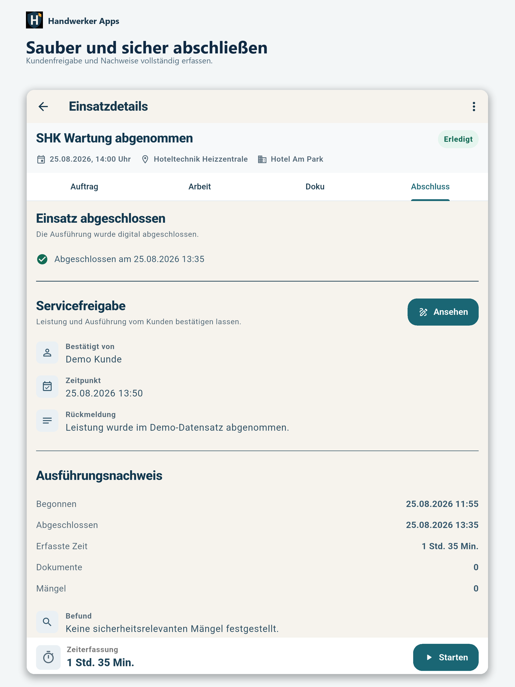 Handwerker-App screenshot 9