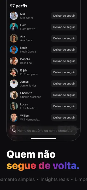 Followers & Unfollowers screenshot 3 of 7